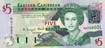 East Caribbean States, 5 Dollar, P-0042l